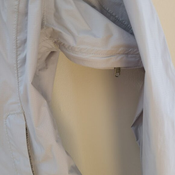 Marmot PreCip Eco Women’s M Light Grey Waterproof Rain Jacket Shell - Picture 3 of 8